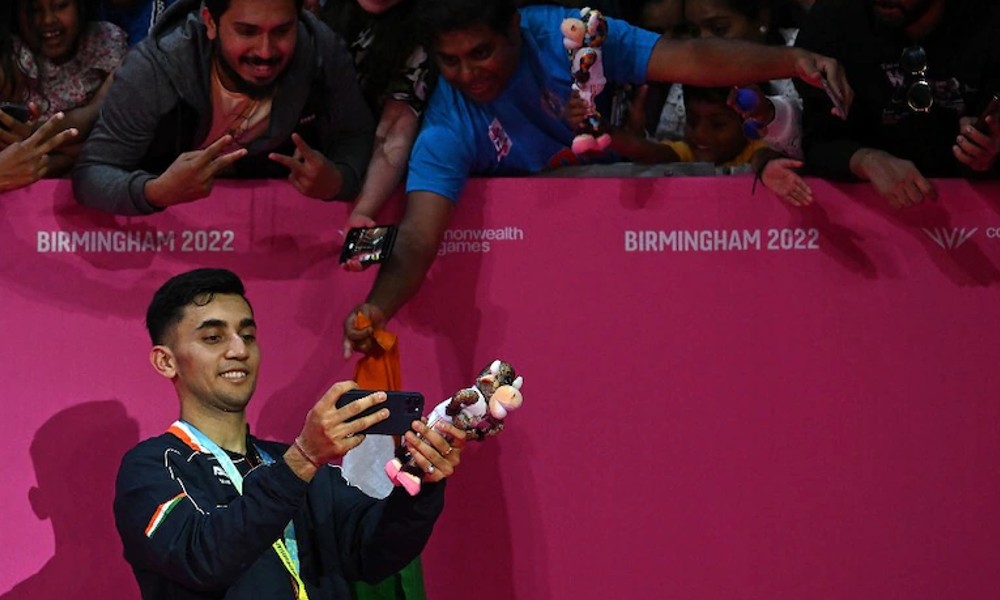 Lakshya Sen’s Wild Celebration After Winning Commonwealth Games Gold