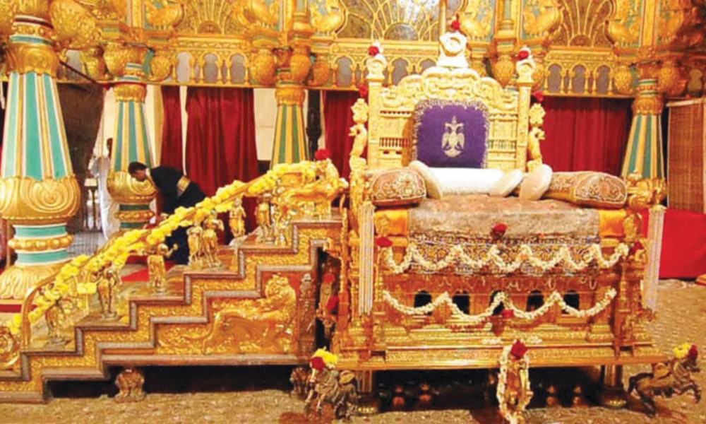 Golden Throne To Be Assembled On Sept. 20