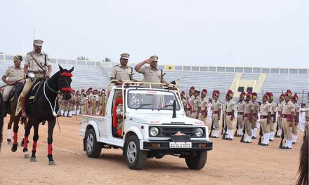 R-Day Rehearsal Held At Bannimantap Grounds