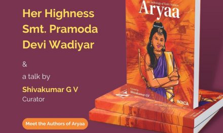 Indica Mysuru is conducting a book launch, “Aryaa” Women” on Sunday, 30th April 2023